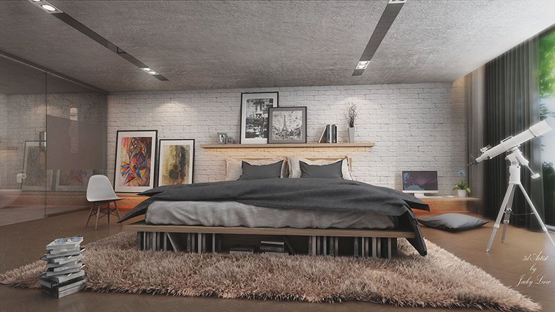 Loft Bedroom Space