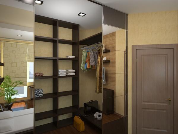 Гардеробная должна быть не только красивой, но удобной и многофункциональной