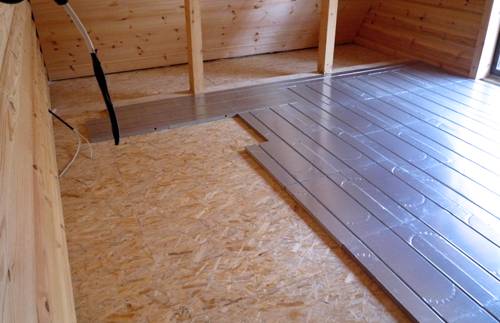 Универсальная пластина Thermotech Теплый пол на деревянный пол под линолеум: технологии, материалы и самостоятельное выполнение работ