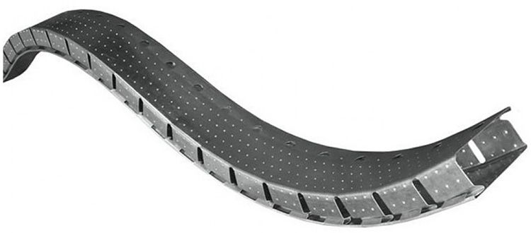 Направление изгиба выбирается в процессе монтажа