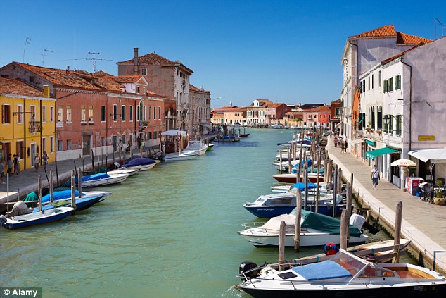 The Italian city of Venice (pictured) is renowned for its floods that can bring it to a standstill