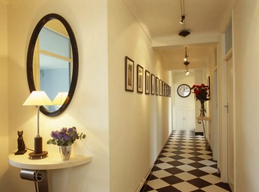 дизайн коридора в квартире фото реальные в панельном доме