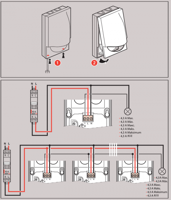 406278 legrand схема подключения