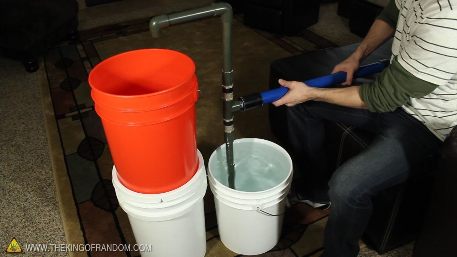 How to Make a PVC Hand Pump to Move Water, Compress Air, & Create Vacuum