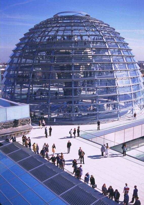 Reichstag dome in Berlin