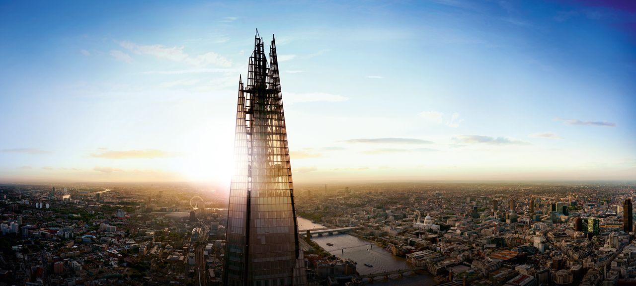 The Shard skyscraper in London