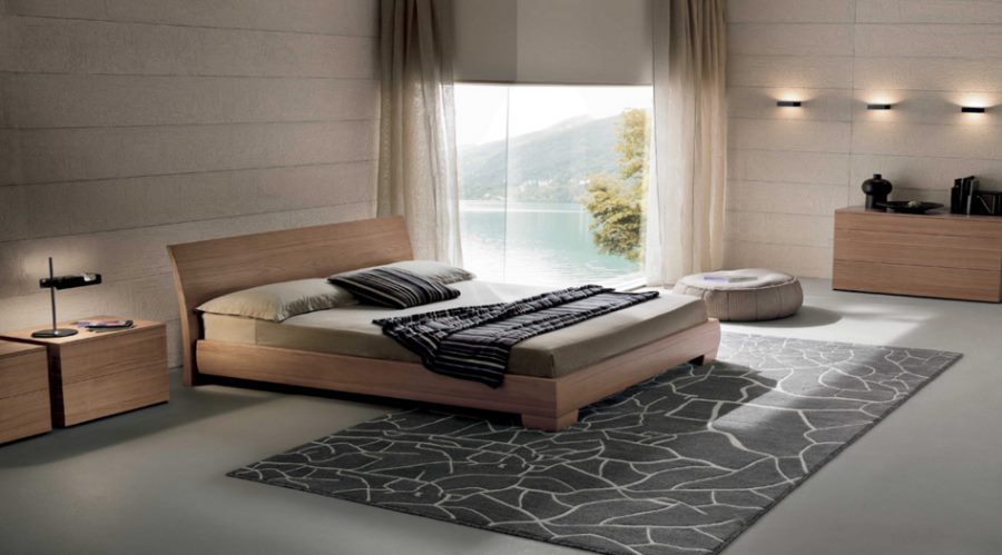 Современные кровати – фото моделей, сделанных в итальянском дизайне. Фото 1