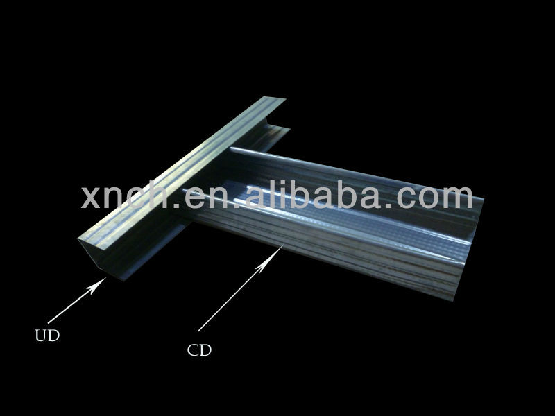 Metal profile CD UD for suspended ceiling system parts