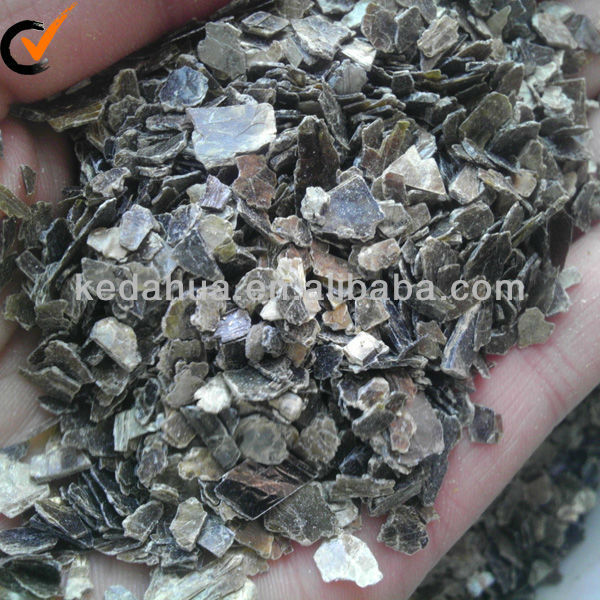 Expanded vermiculite for industrial application