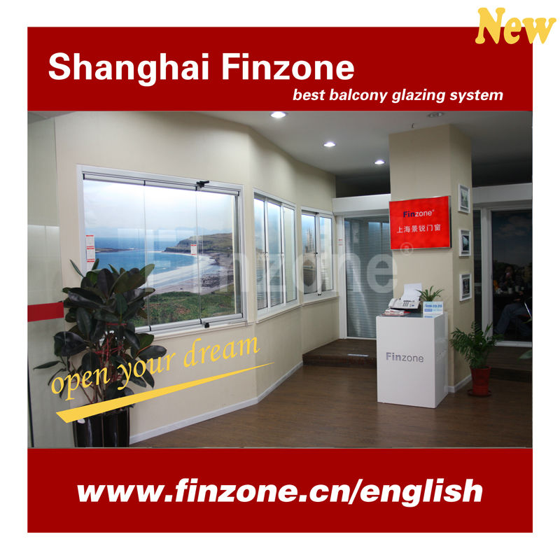 Hot product balcony glazing system