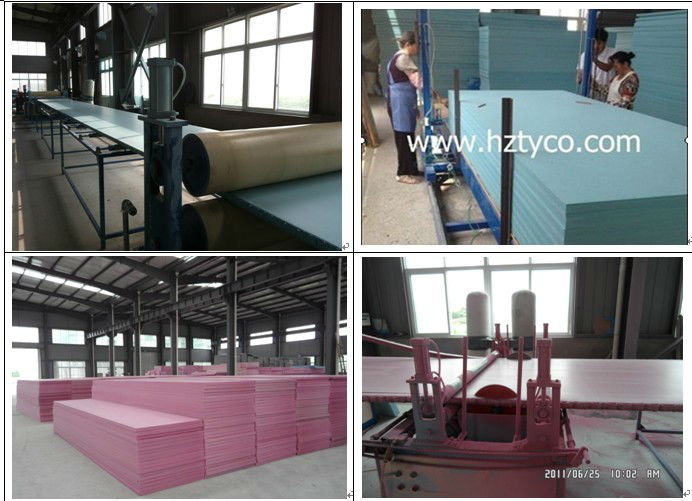 Compressed polystyrene foam