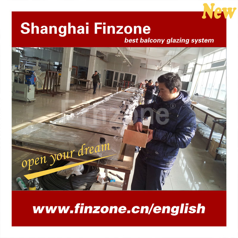 Hot product balcony glazing system