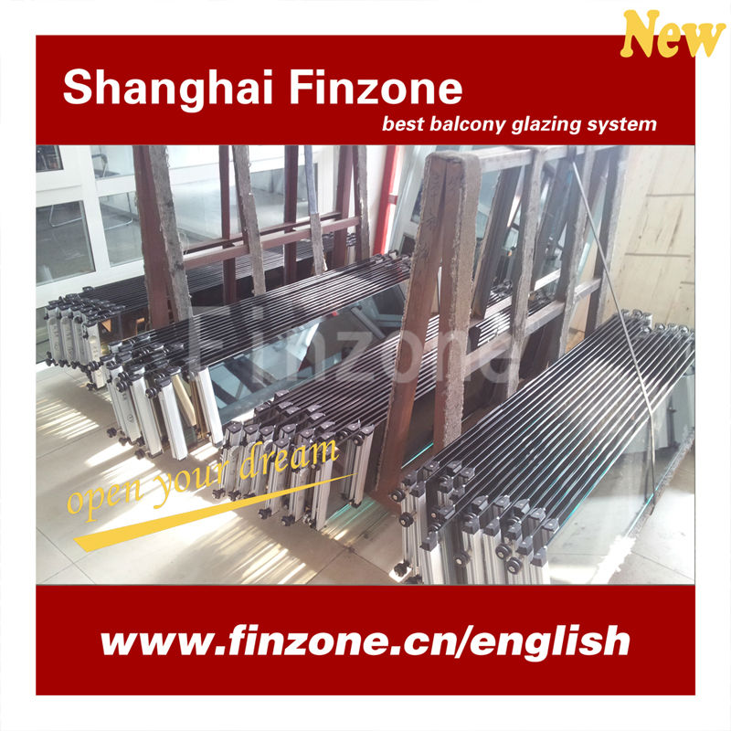 Hot product balcony glazing system