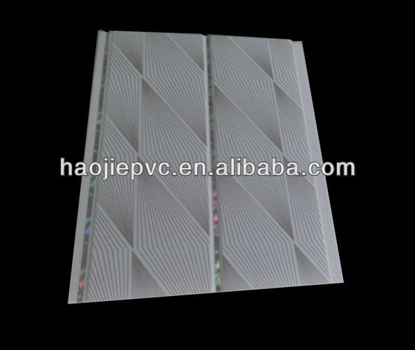 seamless middle groove PVC Panel PVC Ceiling Tiles interlocking pvc paneling the plastic building decorative products
