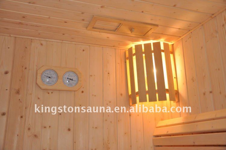 Round arc front sauna for 4 people