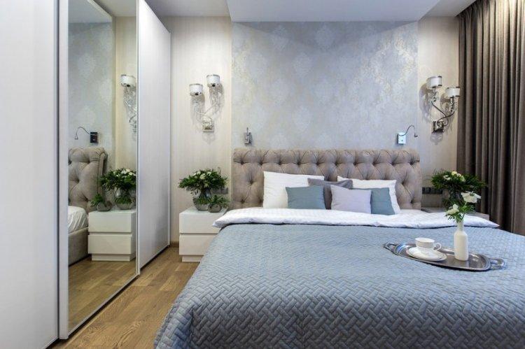 Куда поставить шкаф-купе в спальне