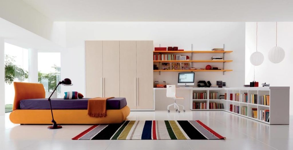 Интерьер комнаты мальчика подростка