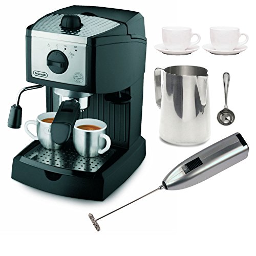 DeLonghi ECAM22110SB Compact Automatic Cappuccino, Latte and Espresso Machine