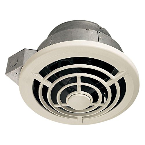 Broan-NuTone 8210 8 Vertical Discharge and 7-Inch Round Duct Ceiling Fan, 210CFM