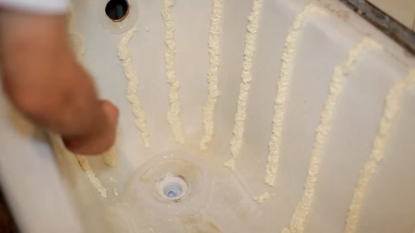 Нанесение пены