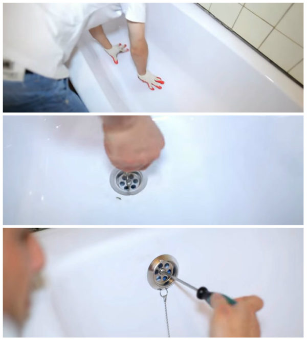 Установка вкладыша