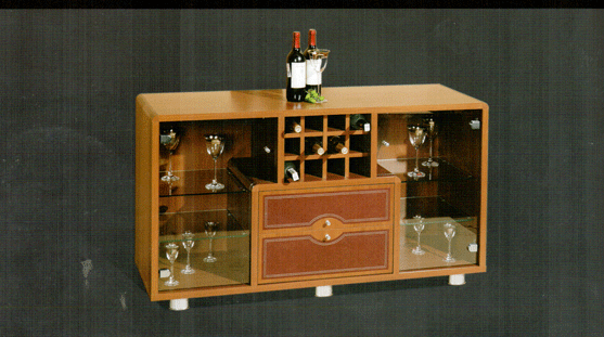 Барный шкаф из МДФ