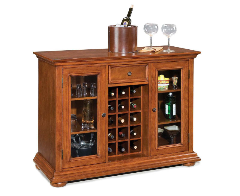 Барный шкаф из массива