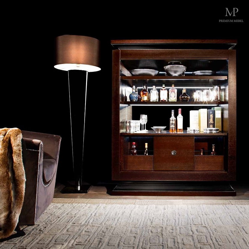 Шкаф бар в интерьере