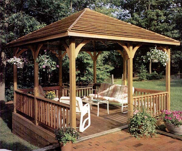 Made in the shade gazebo