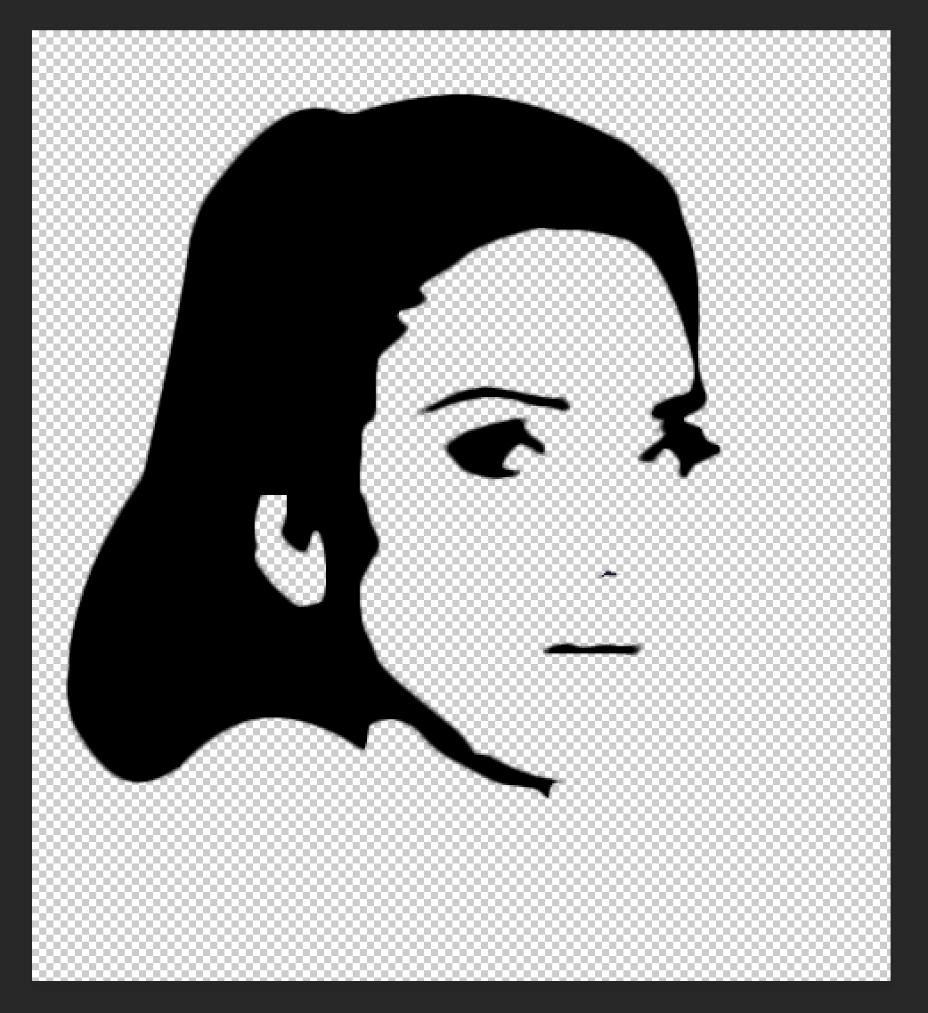 Как сделать трафарет в Фотошопе из фото