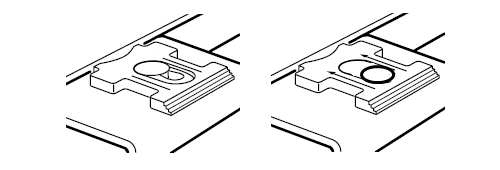 На внешней двери ограничитель