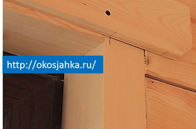 Метки на наличниках для установки