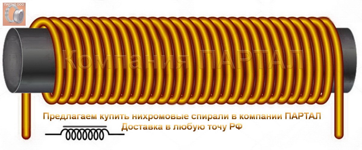 Электрическая спираль из нихрома