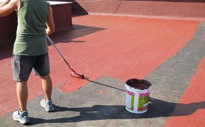 Обмазочный метод гидроизоляции крыши