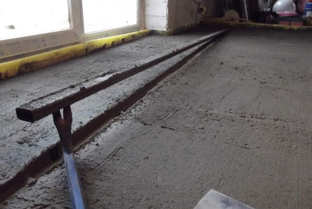 Направляющие для обустройства плавающей стяжки