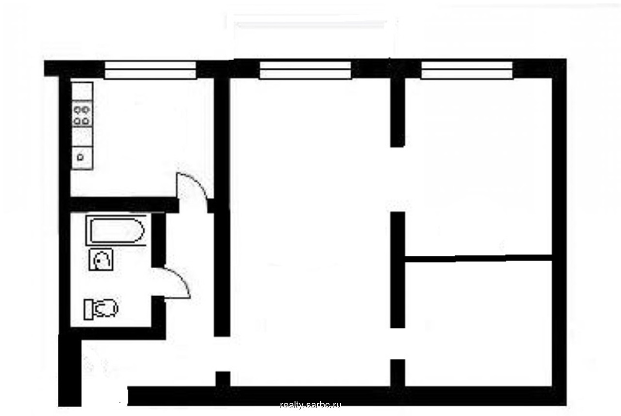 Планировки квартиры 43 кв