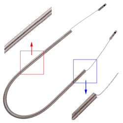 Спираль из нихромовой проволоки для электронагревательных приборов. _?_