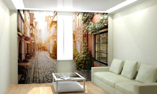 Фотопечать на шторах