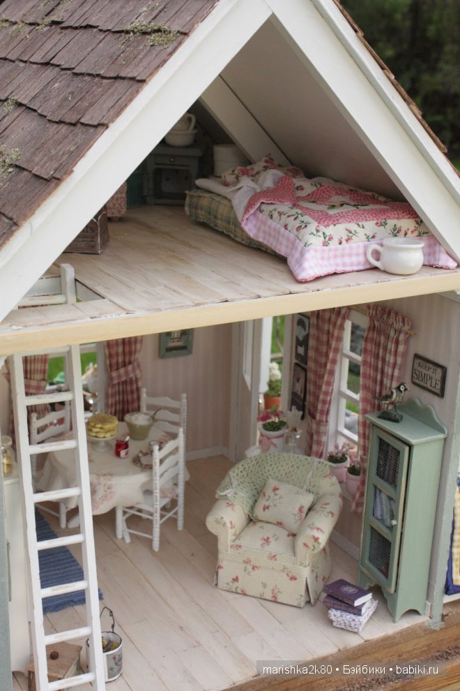 Самые шикарные и реалистичные кукольные дома. Кукольная миниатюра