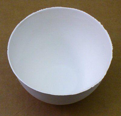 Polar ice marbled porcelain bowls by Tony Hansen