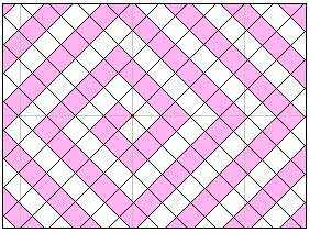 Оригинальная схема укладки полистирольной плитки