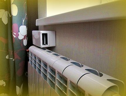 Установка стенового приточного клапана Клапан приточный в стене