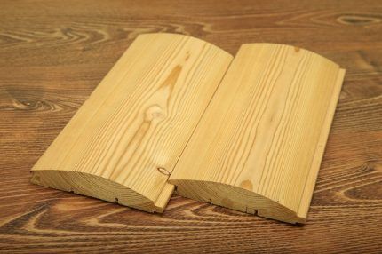 Способ соединения элементов блок-хауса Внешний вид блок-хауса