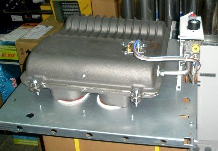 Чугунный теплообменник газового конвектора
