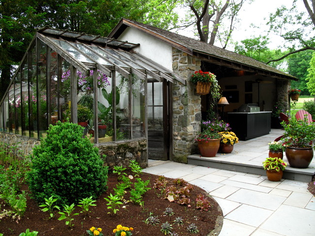 Farmhouse patio design