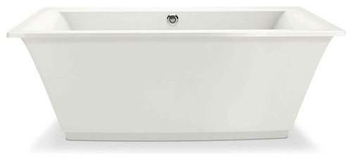 MAAX Optik Acrylic 66"x36"x24" Bathtub, White