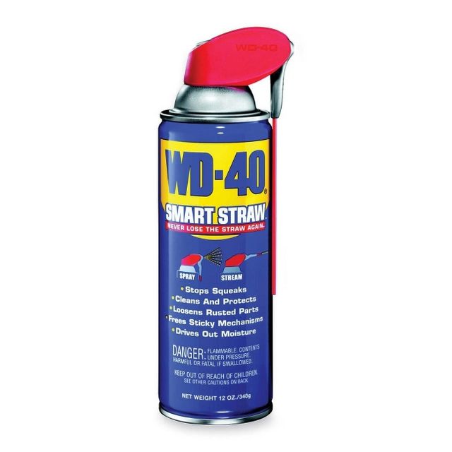"WD-40" - одно из лучших и наиболее удобных в работе смазочных средств