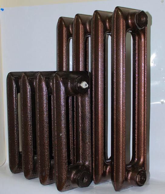 Некоторые производители поставляют батареи с внешним декоративным окрашиванием