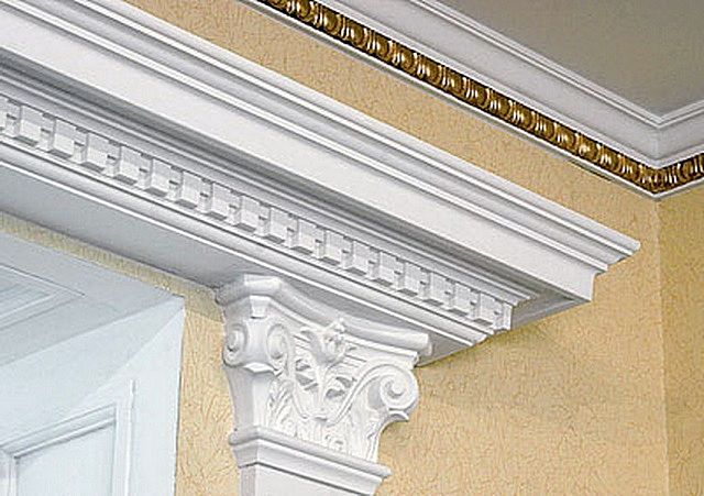 Типы рельефов молдингов, отлично подходящих для средиземноморского и античного стиля.