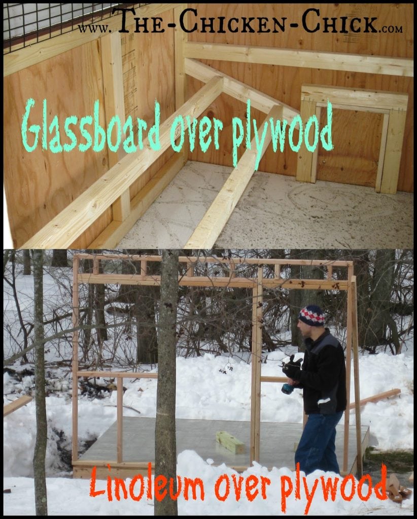 Raise the coop off the ground a foot or two- this creates additional outdoor square footage for confined chickens, a shady spot in hot weather, a dry space in the rain and a hiding spot for bullied birds. 